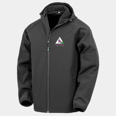 The National Nosework Association - Result Genuine Recycled Three Layer Printable Hooded Soft Shell Jacket Thumbnail