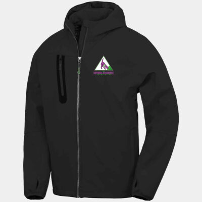 The National Nosework Association - Result Recycled Three Layer Printable Hooded Soft Shell Jacket Thumbnail